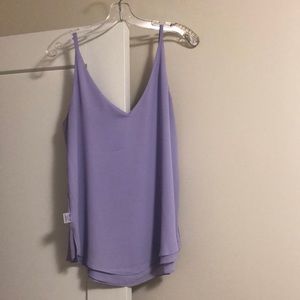 Purple tank